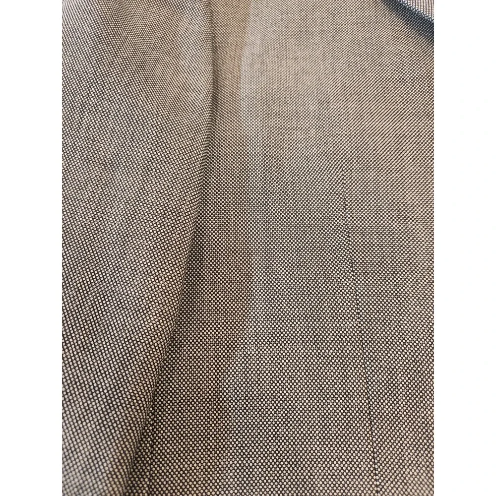 Tommy‎ Hilfiger Mens 44L Grey 100% Wool Micro Pattern 2-Button Blazer Jacket